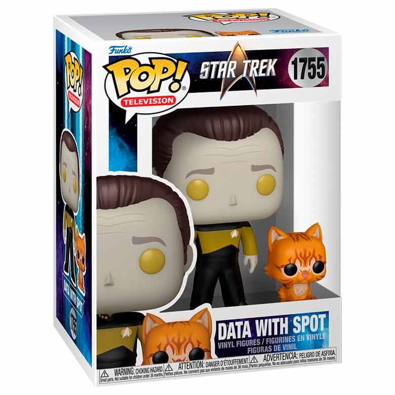 Imagen 1 - Figura Pop Star Trek Data With Spot