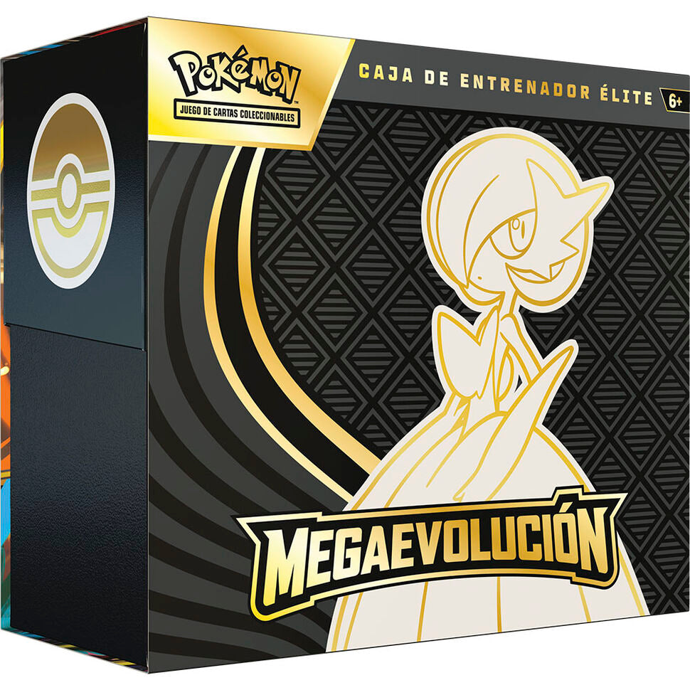 Imagen 2 - Estuche Juego Cartas Coleccionables Entrenador Elite Mega Evolucion Pokemon Español Surtido