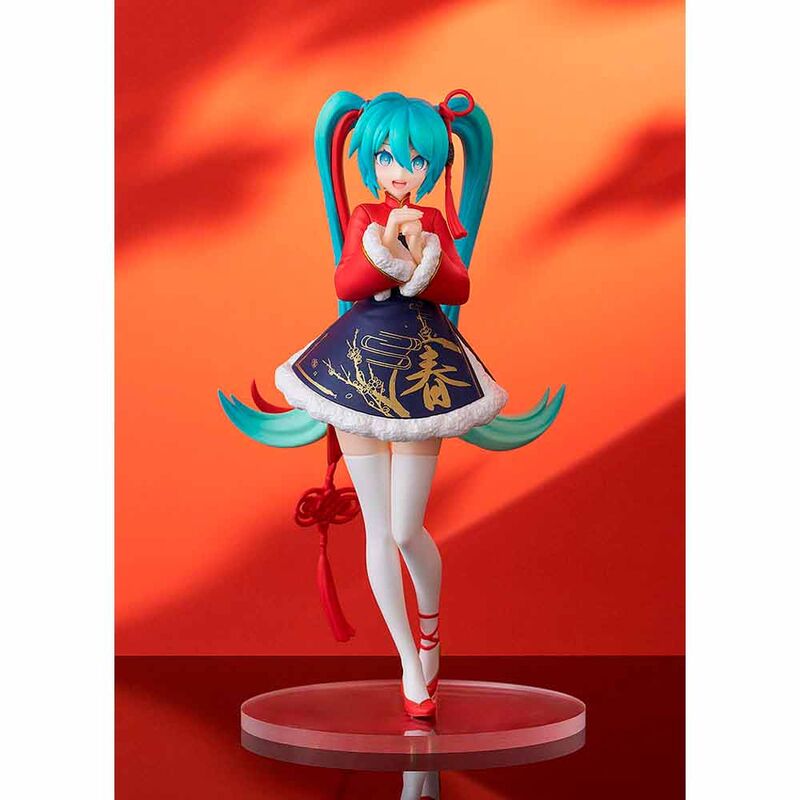 Imagen 3 - Figura Pop Up Parade Hatsune Miku Sourxuan Chinese New Year Character Vocal Series Hatsune Miku 17Cm