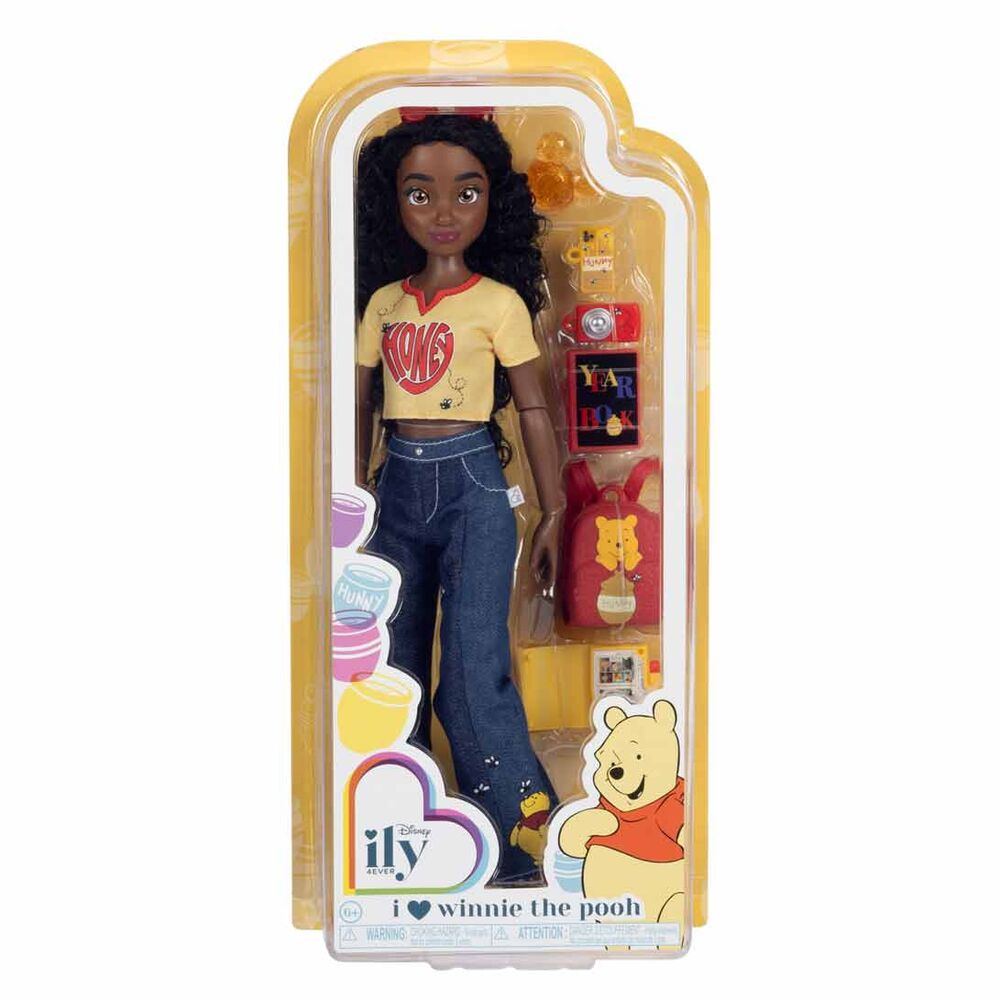 Imagen 1 - Muñeca Fashion Doll Winnie The Pooh Disney Ily 4Ever 25Cm