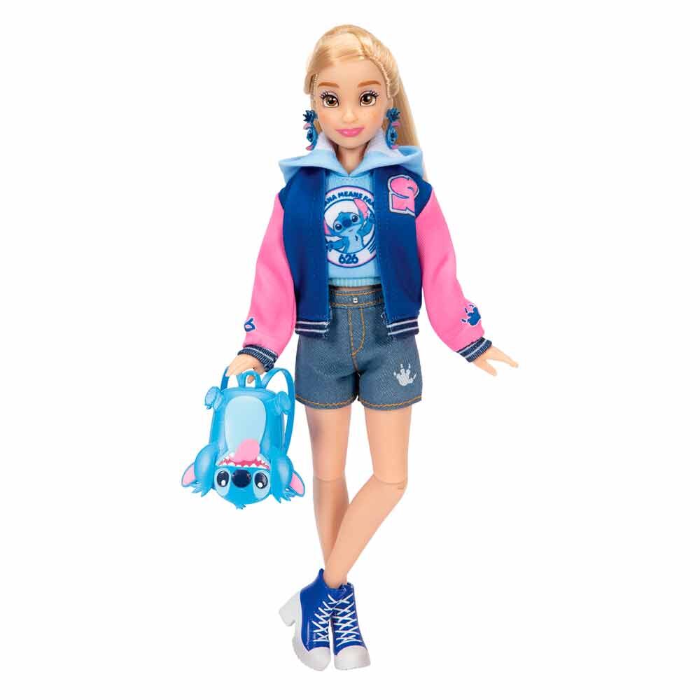 Imagen 3 - Muñeca Fashion Doll Universitaria Stitch Disney Ily 4Ever 25Cm