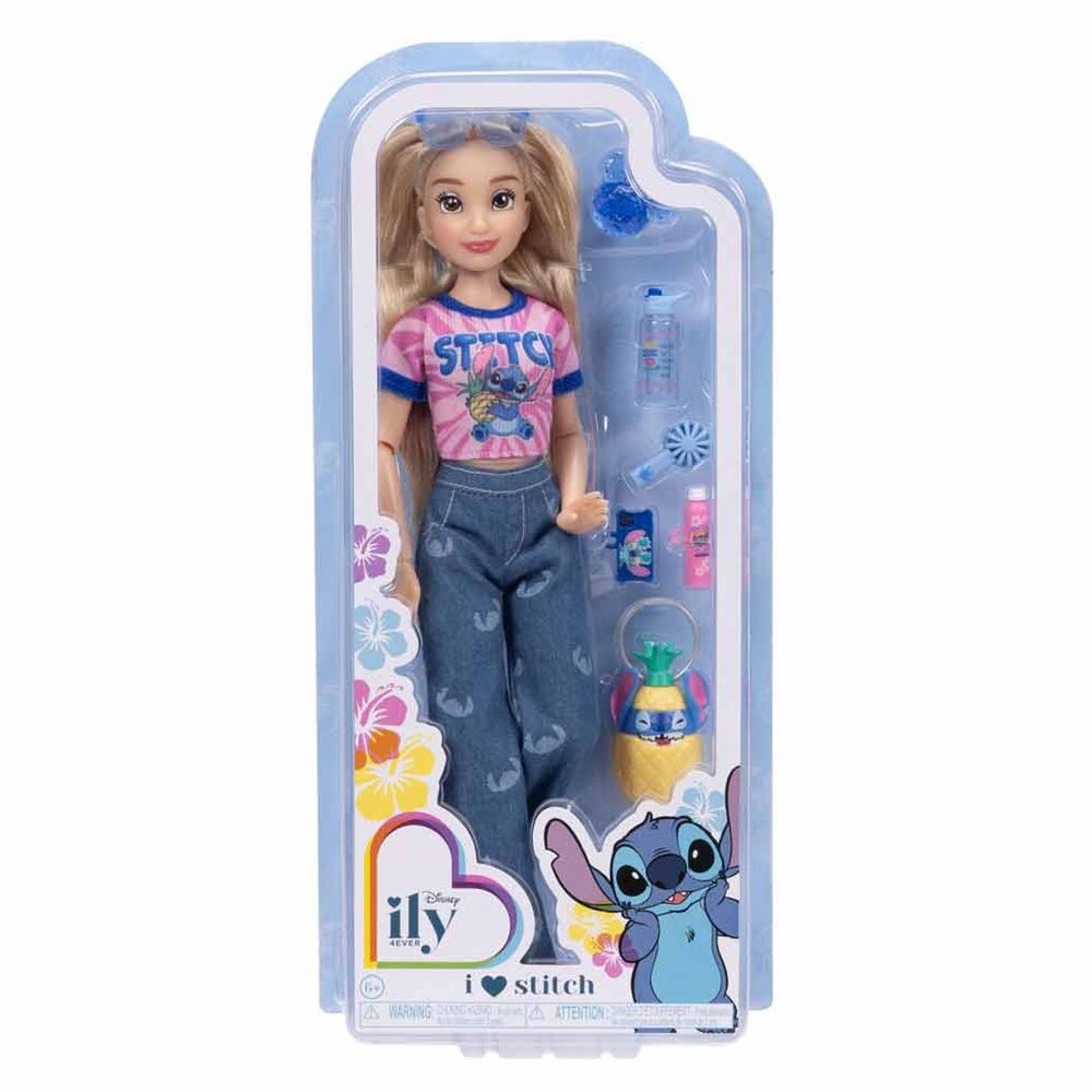 Imagen 1 - Muñeca Fashion Doll Stitch Disney Ily 4Ever 25Cm