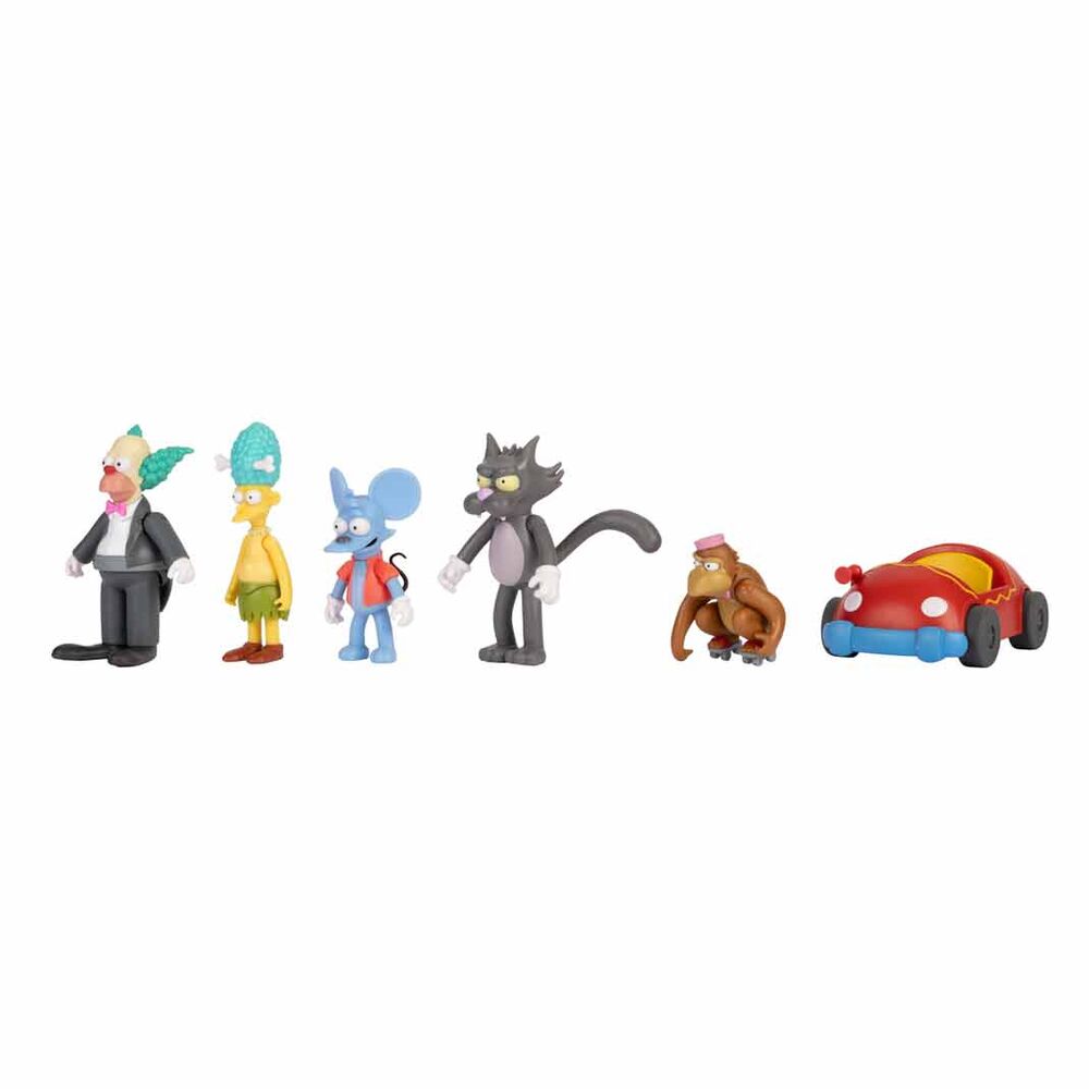 Imagen 4 - Blister 6 Figuras Los Simpsons 7Cm