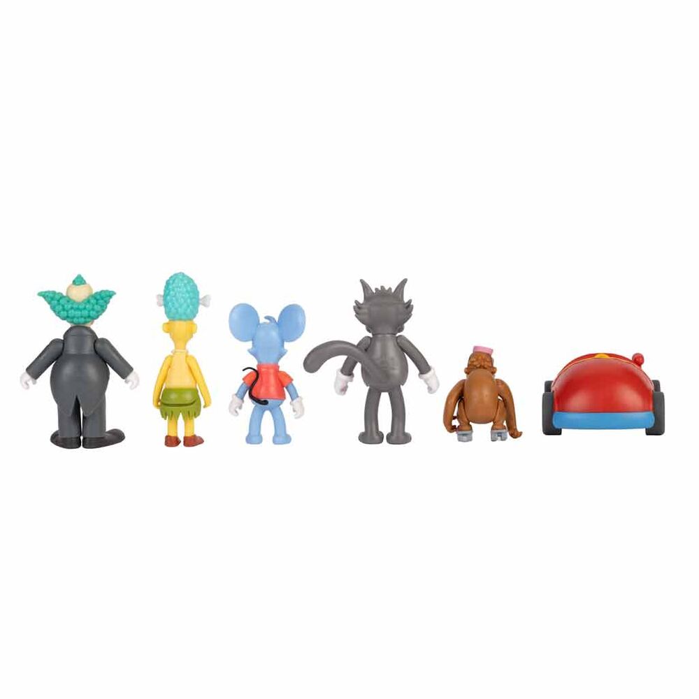 Imagen 6 - Blister 6 Figuras Los Simpsons 7Cm