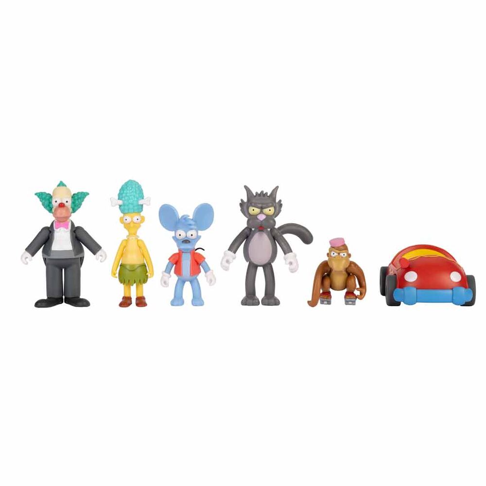 Imagen 2 - Blister 6 Figuras Los Simpsons 7Cm