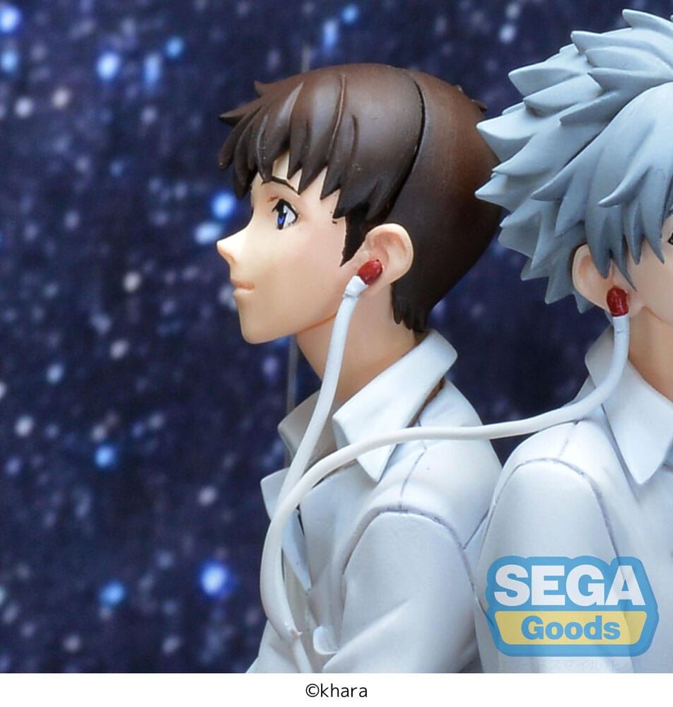 Imagen 2 - Figura Shinji & Kaworu Luminasta Shinji Version Rebuild Of Evangelion 17Cm