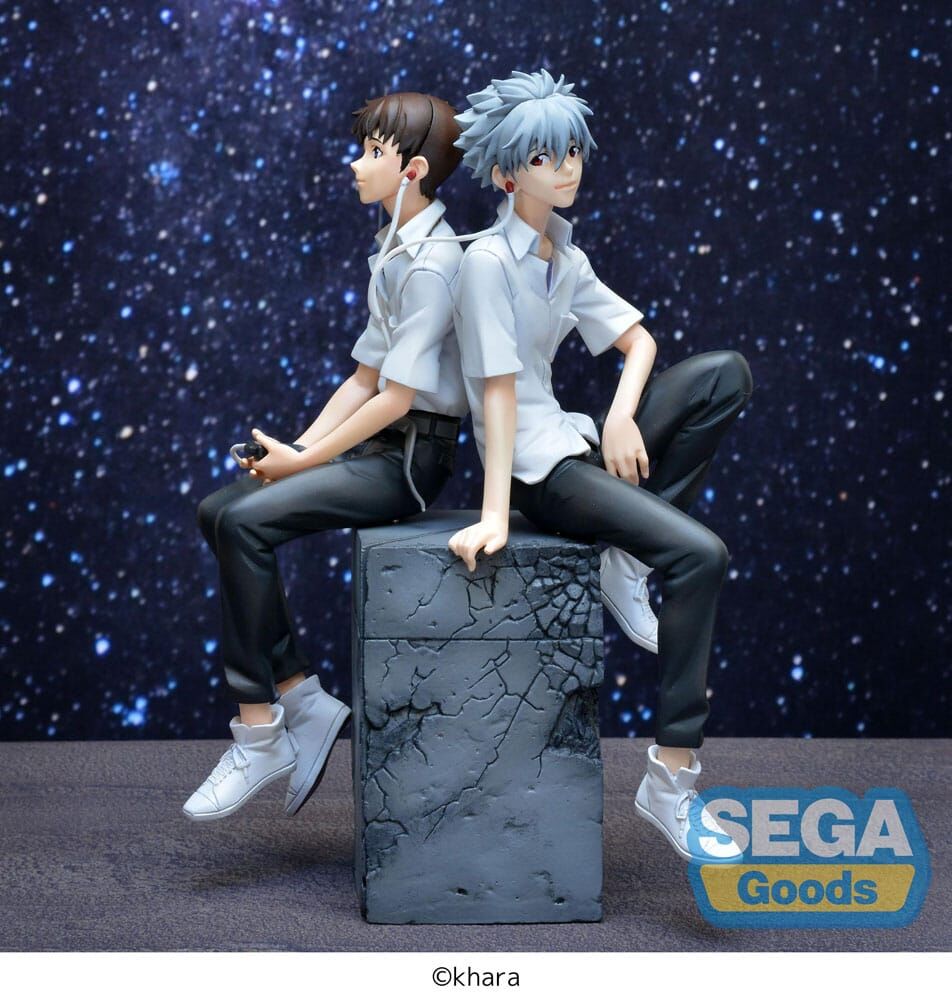 Imagen 3 - Figura Shinji & Kaworu Luminasta Shinji Version Rebuild Of Evangelion 17Cm