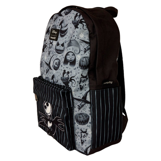 Imagen 2 - Mochila Nylon Pesadilla Antes De Navidad Disney Loungefly 43Cm