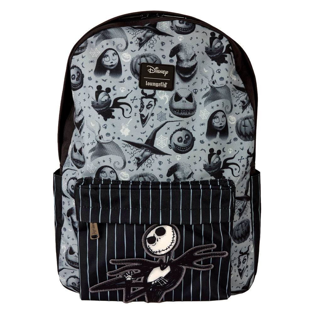 Imagen 1 - Mochila Nylon Pesadilla Antes De Navidad Disney Loungefly 43Cm