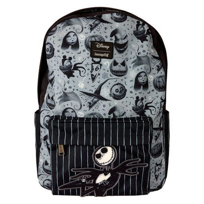 Imagen 1 - Mochila Nylon Pesadilla Antes De Navidad Disney Loungefly 43Cm