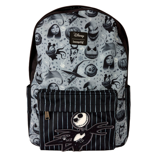 Imagen 1 - Mochila Nylon Pesadilla Antes De Navidad Disney Loungefly 43Cm