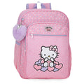 Imagen 1 - Mochila Hearts & Dots Hello Kitty 38Cm Adaptable