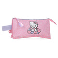 Imagen 1 - Portatodo Hearts & Dots Hello Kitty Triple