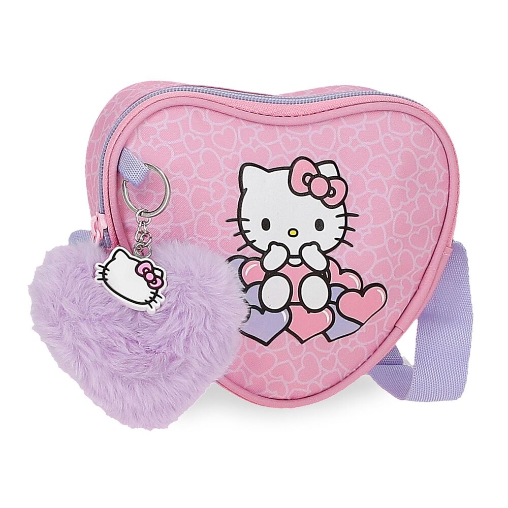 Imagen 1 - Bandolera Hearts &#38; Dots Hello Kitty