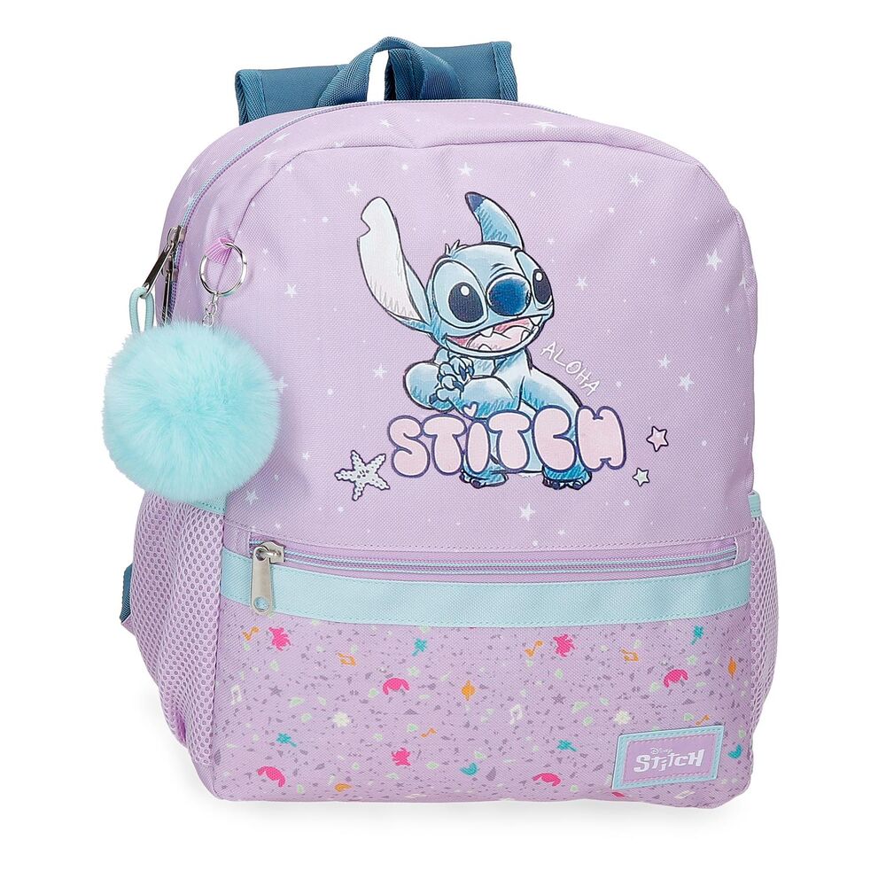 Imagen 1 - Mochila Lovely Stitch Disney 33Cm Adaptable