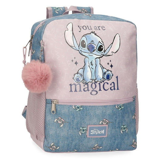 Imagen 1 - Mochila You Are Magical Stitch Disney 33Cm Adaptable