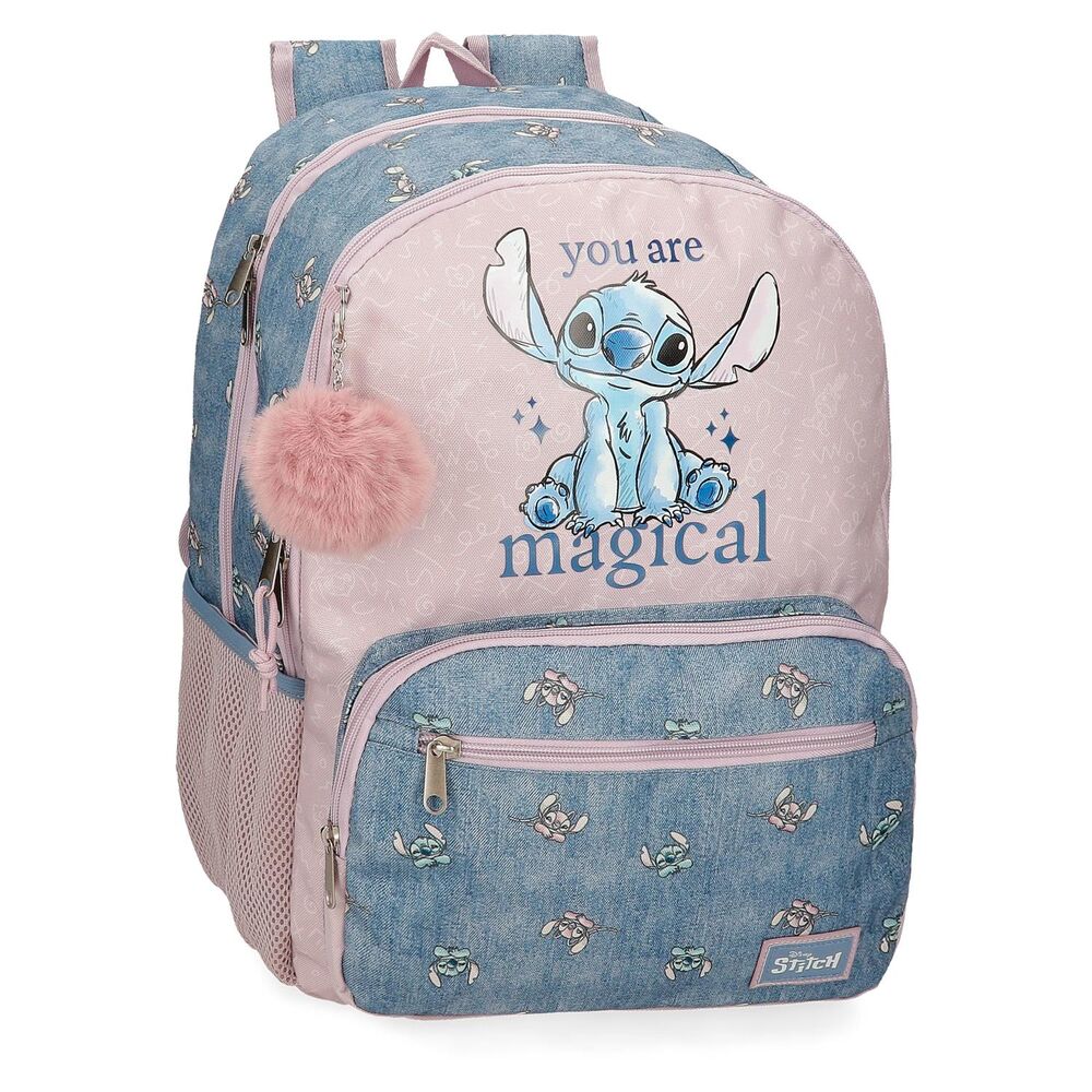 Imagen 1 - Mochila You Are Magical Stitch Disney 44Cm Adaptable