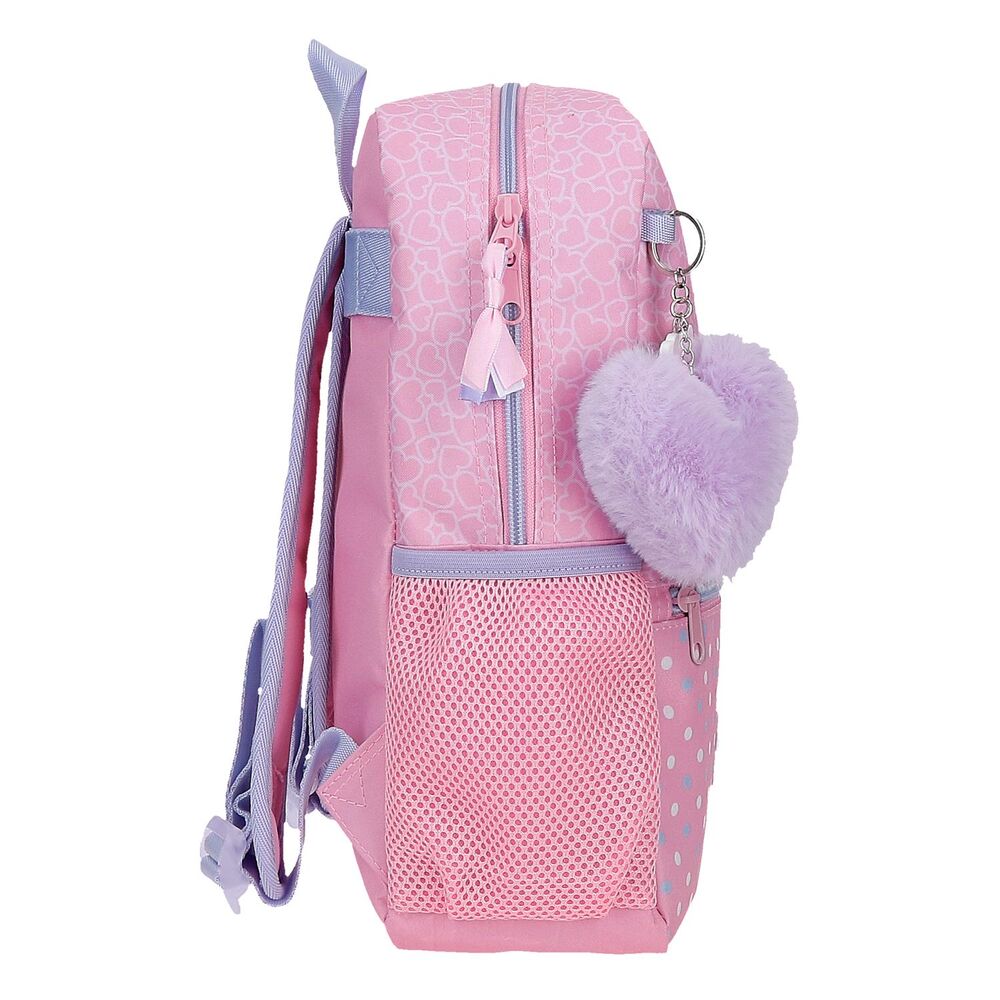 Imagen 2 - Mochila Hearts & Dots Hello Kitty 33Cm Adaptable