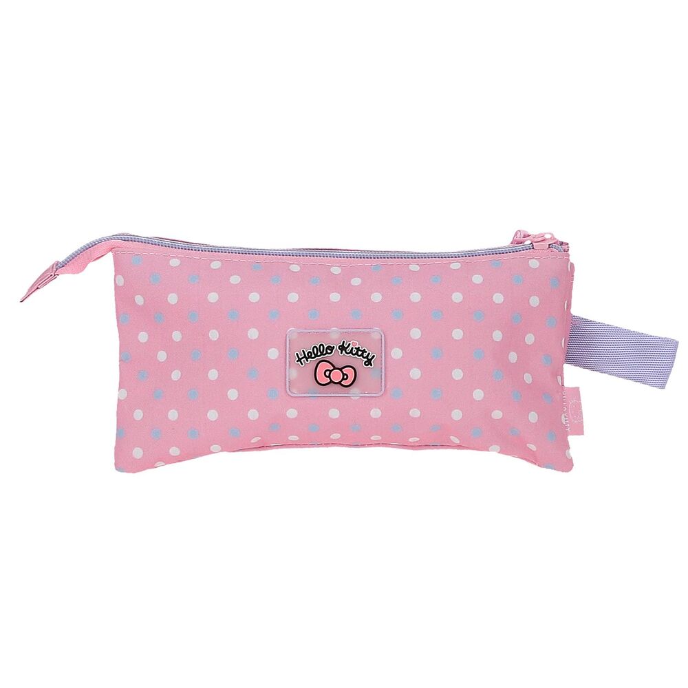 Imagen 3 - Portatodo Hearts &#38; Dots Hello Kitty Triple
