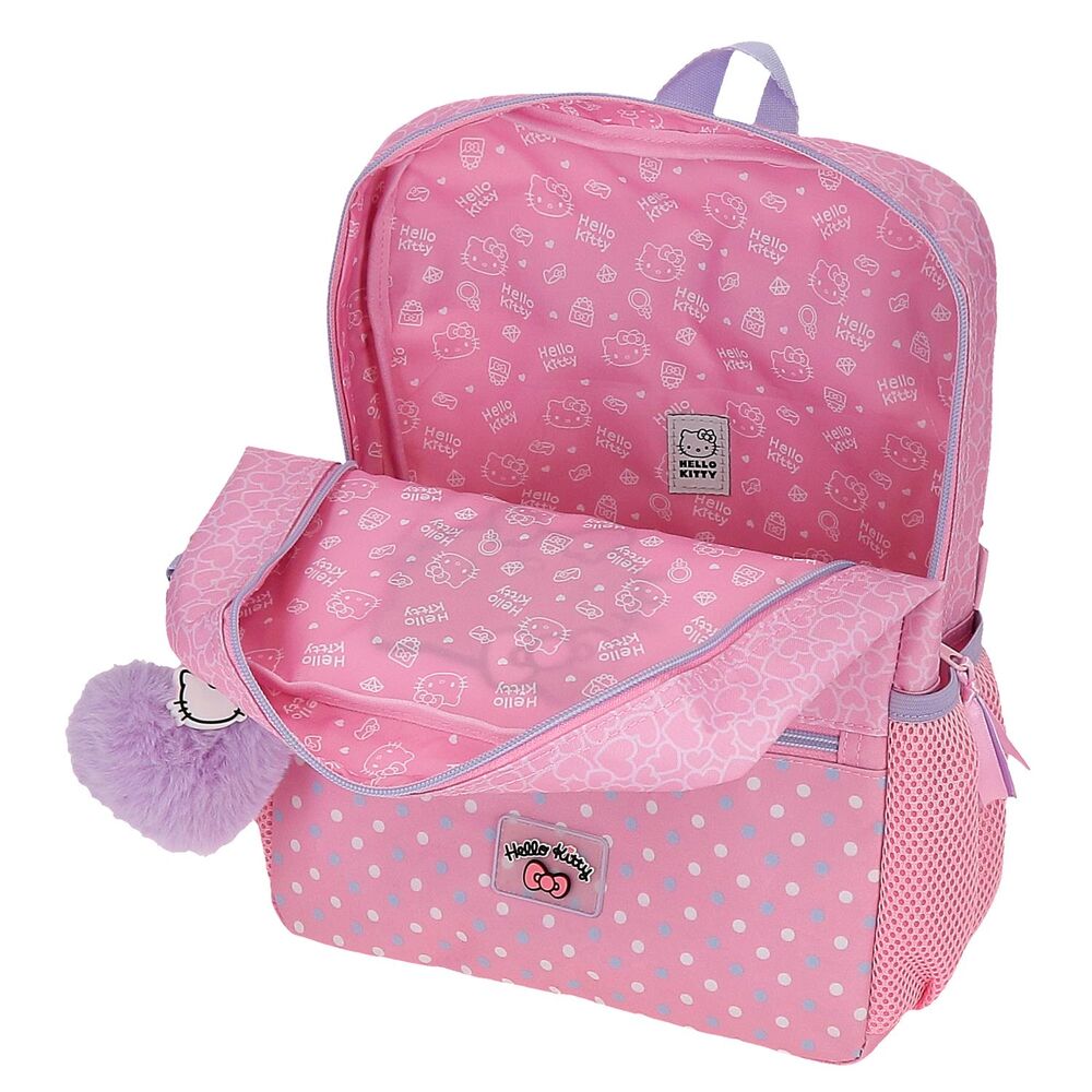 Imagen 3 - Mochila Hearts & Dots Hello Kitty 33Cm