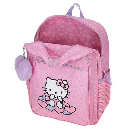 Imagen 4 - Mochila Hearts & Dots Hello Kitty 38Cm Adaptable