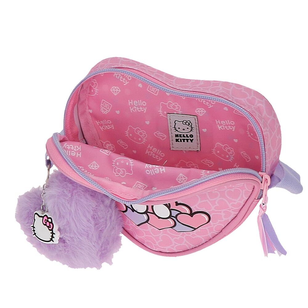 Imagen 4 - Bandolera Hearts & Dots Hello Kitty
