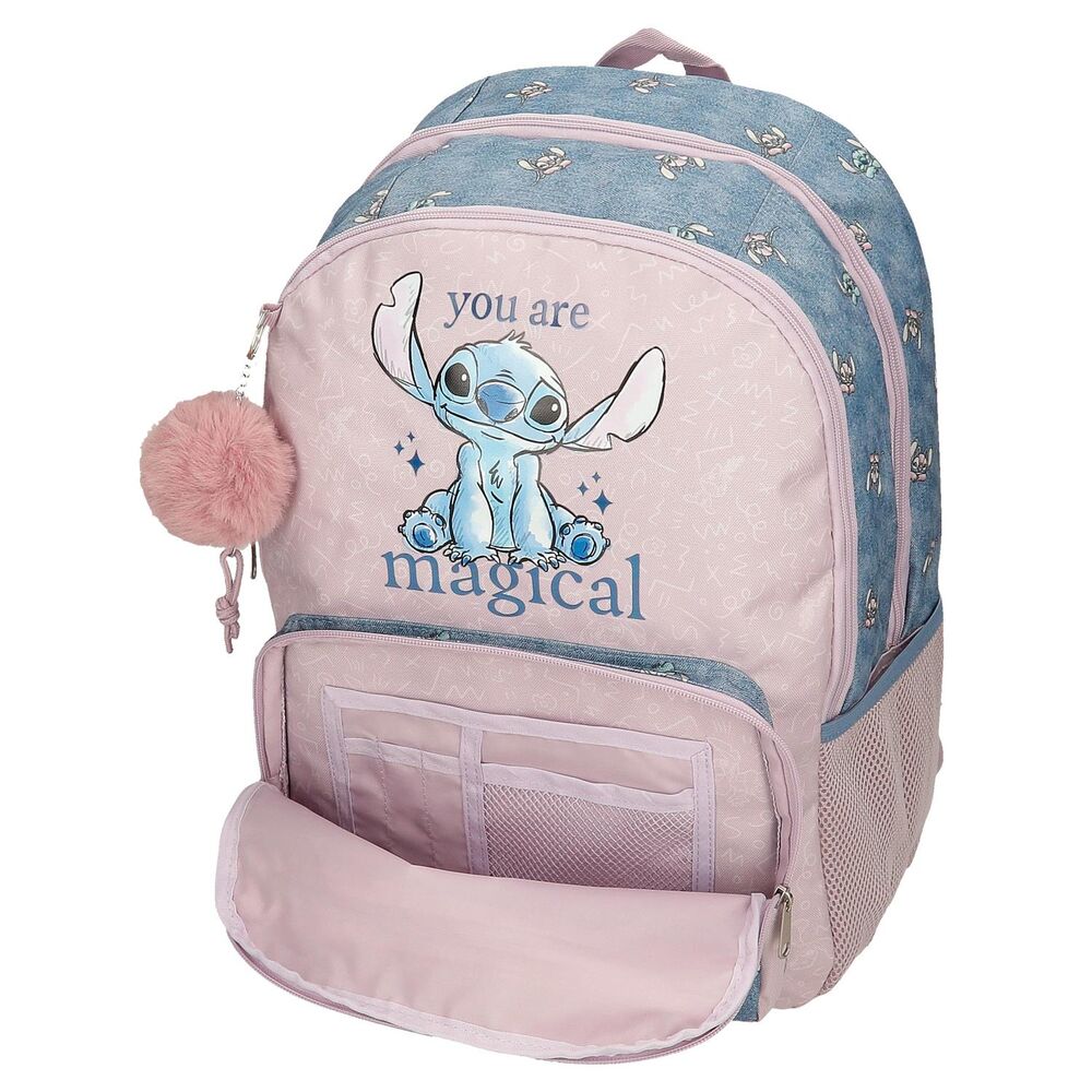 Imagen 5 - Mochila You Are Magical Stitch Disney 44Cm Adaptable