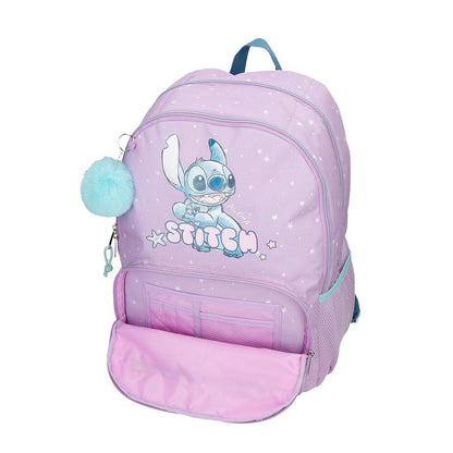 Imagen 5 - Mochila Lovely Stitch Disney 44Cm Adaptable