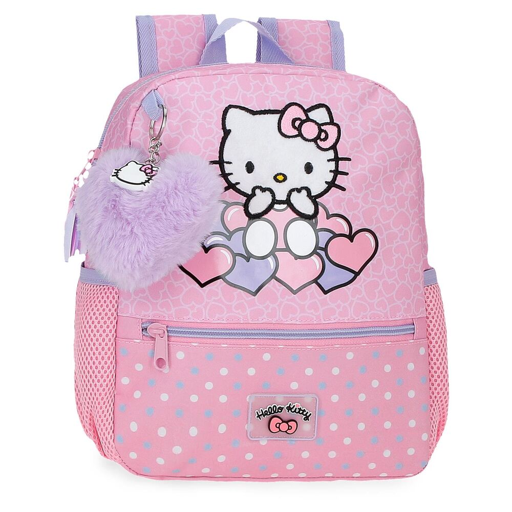 Imagen 1 - Mochila Hearts & Dots Hello Kitty 28Cm Adaptable