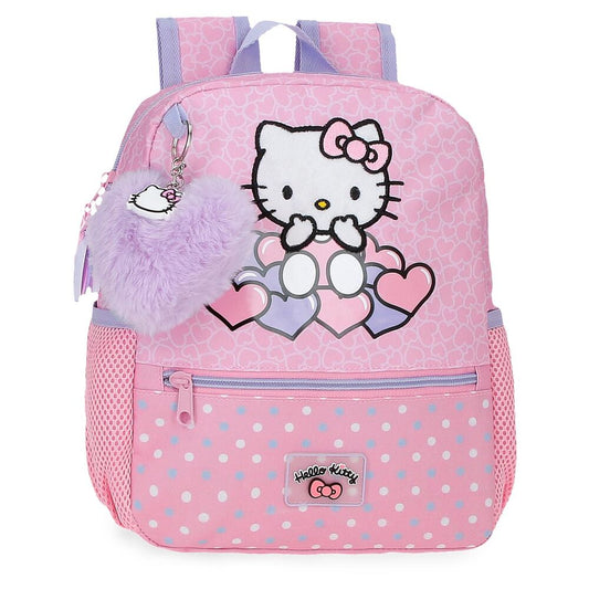 Imagen 1 - Mochila Hearts & Dots Hello Kitty 28Cm Adaptable
