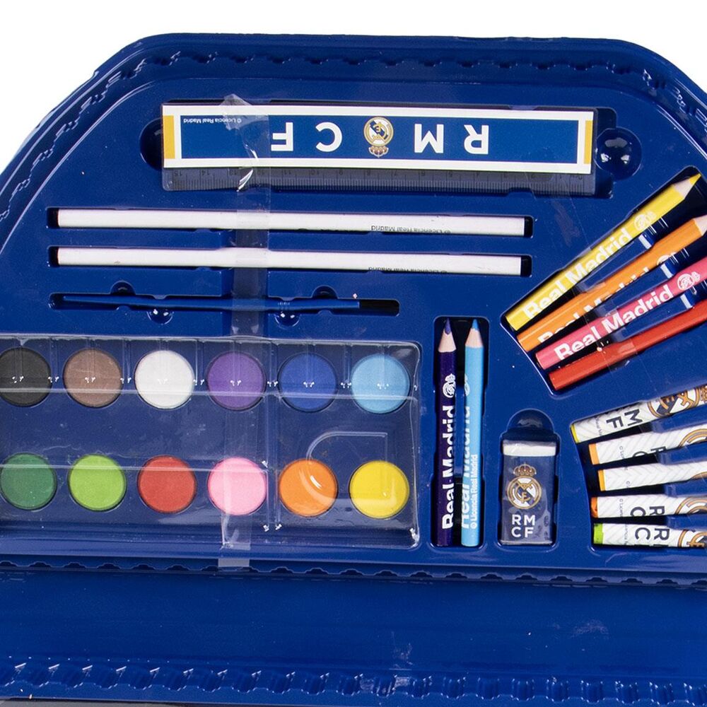 Imagen 4 - Set Papeleria Coloreable Real Madrid 50Pzs