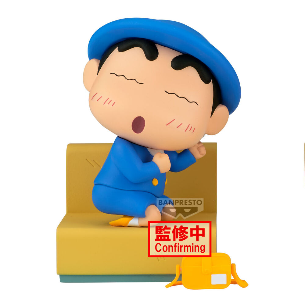 Imagen 1 - Figura Shinnosuke Nakayoshi Memories Let's Go To Kindergarten Crayon Shinchan 10Cm