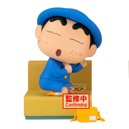 Imagen 1 - Figura Shinnosuke Nakayoshi Memories Let's Go To Kindergarten Crayon Shinchan 10Cm