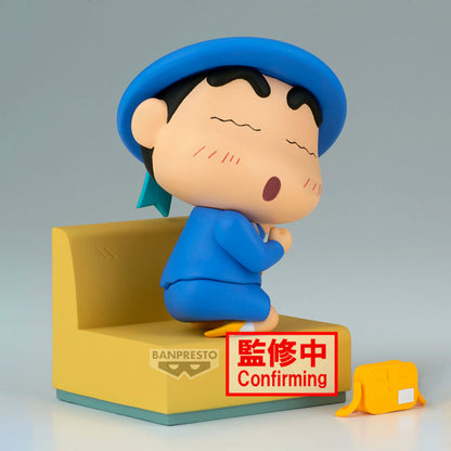 Imagen 3 - Figura Shinnosuke Nakayoshi Memories Let's Go To Kindergarten Crayon Shinchan 10Cm