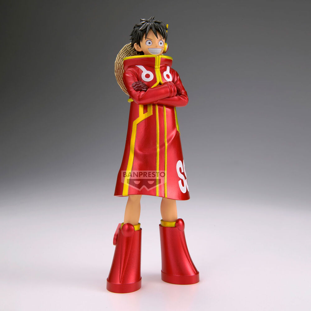 Imagen 3 - Figura Monkey D. Luffy The Grandline Series One Piece Dxf 16Cm