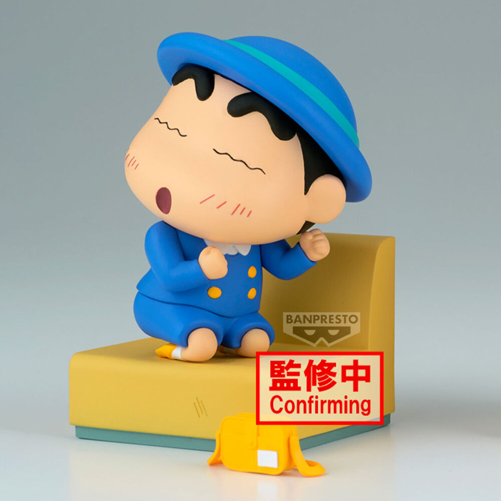Imagen 5 - Figura Shinnosuke Nakayoshi Memories Let&#39;s Go To Kindergarten Crayon Shinchan 10Cm