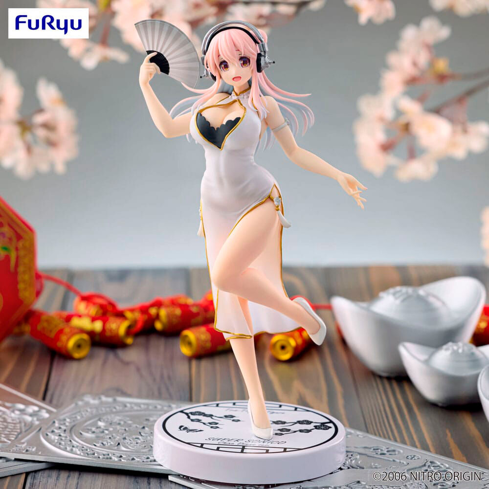 Imagen 1 - Figura Trio-try-it White China Dress Ver. Super Sonico 21Cm