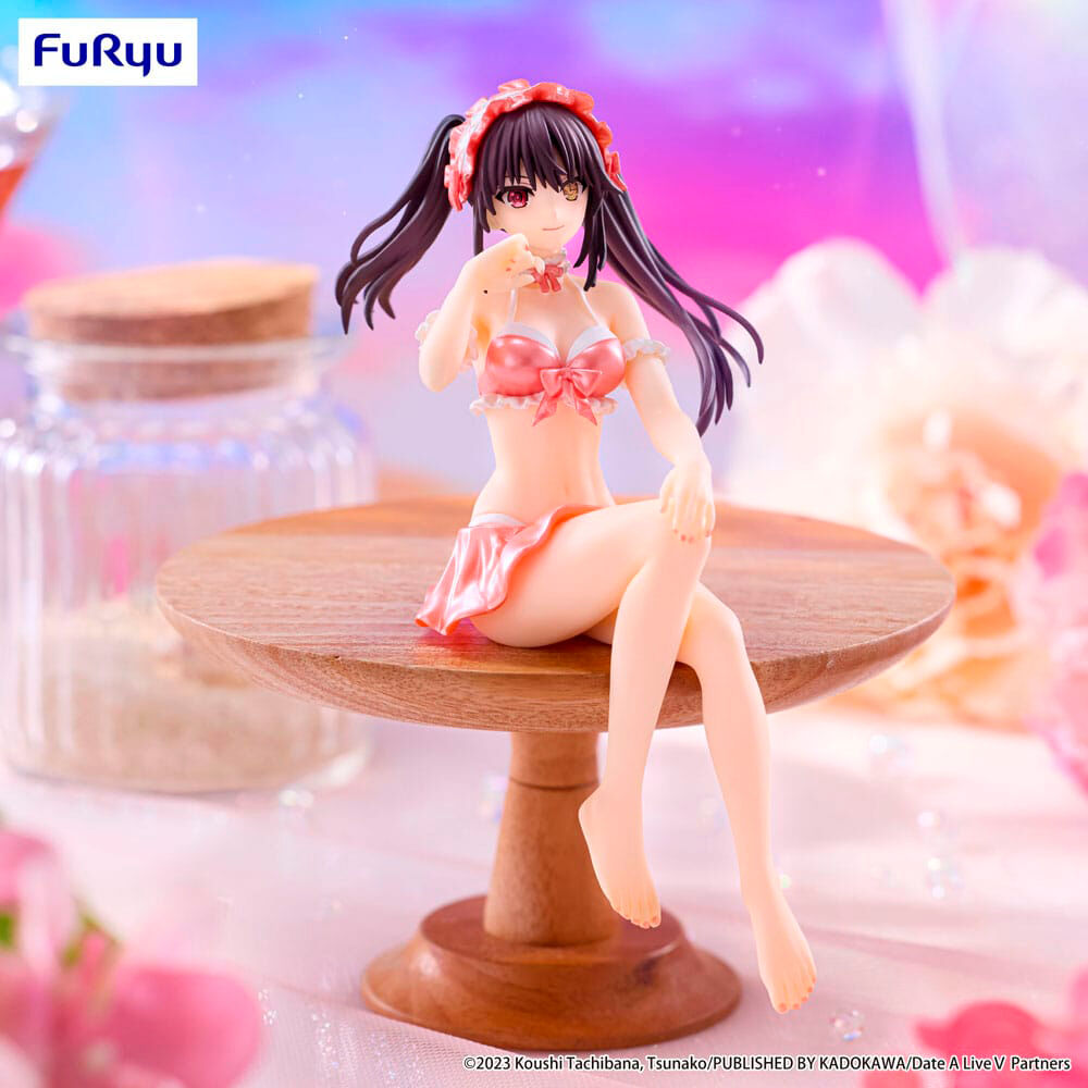 Imagen 1 - Figura Noodle Stopper Kurumi Tokisaki Swimsuit Pastel Red Color Ver. Date A Live V 15Cm