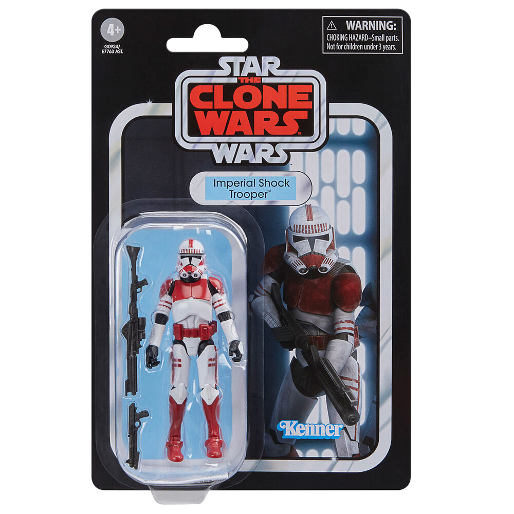 Imagen 1 - Figura Imperial Shock Trooper Star Wars: The Clone Wars 9,5Cm