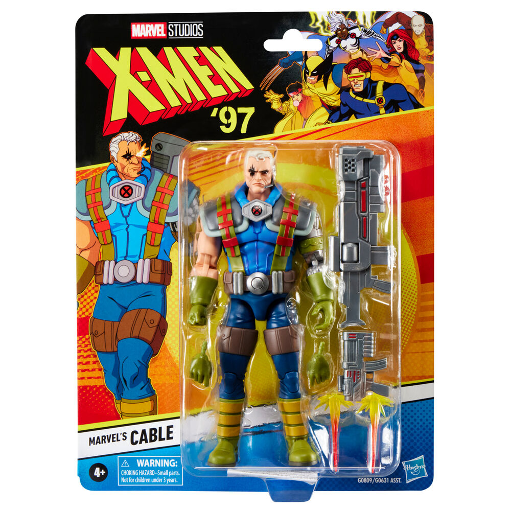 Imagen 1 - Figura Marvel's Cable X-men '97 Marvel Legends Series 15Cm