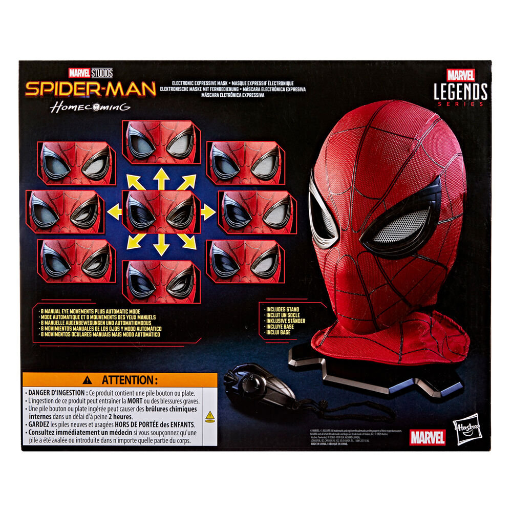 Imagen 6 - Mascara Electronica Spider-man: Homecoming Marvel Legends Series
