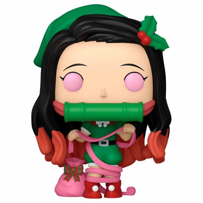 Imagen 1 - Figura Pop Plus Demon Slayer Kimetsu No Yaiba Nezuko Kamado Holiday