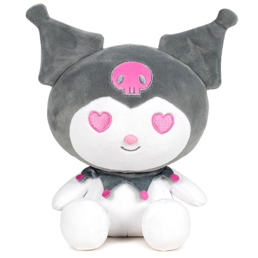 Imagen 1 - Peluche Kuromi Grey Hello Kitty 22Cm