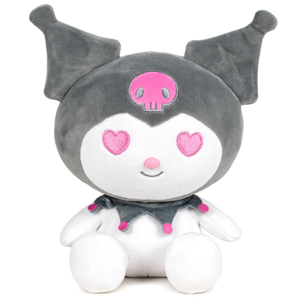 Imagen 1 - Peluche Kuromi Grey Hello Kitty 16Cm