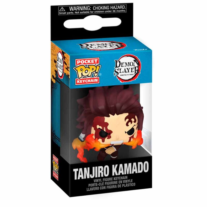 Imagen 1 - Llavero Pocket Pop Keychain Demon Slayer Kimetsu No Yaiba Tanjiro Kamado