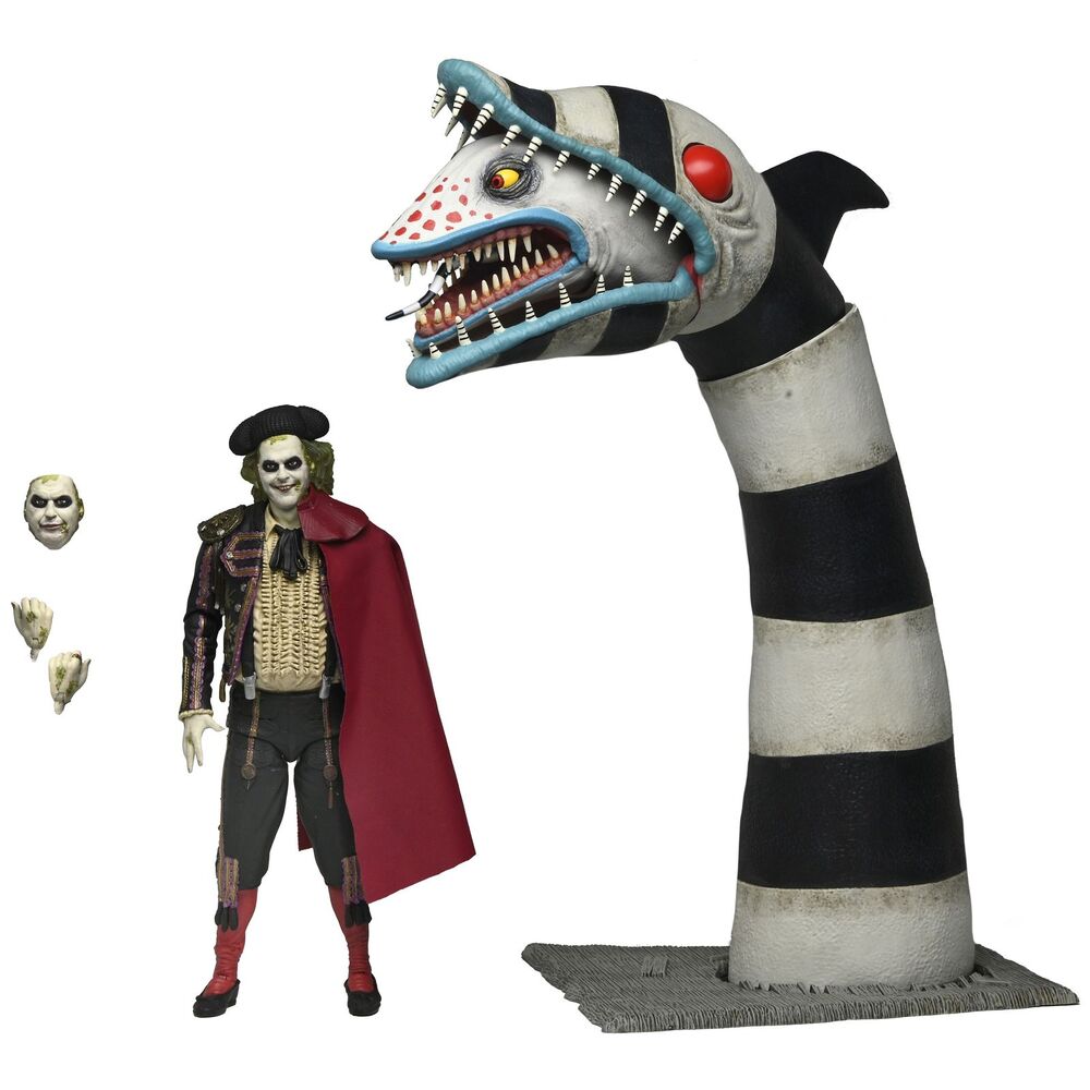 Imagen 1 - Figuras Ultimate Matador Beetlejuice & Sandworm Beetlejuice 2
