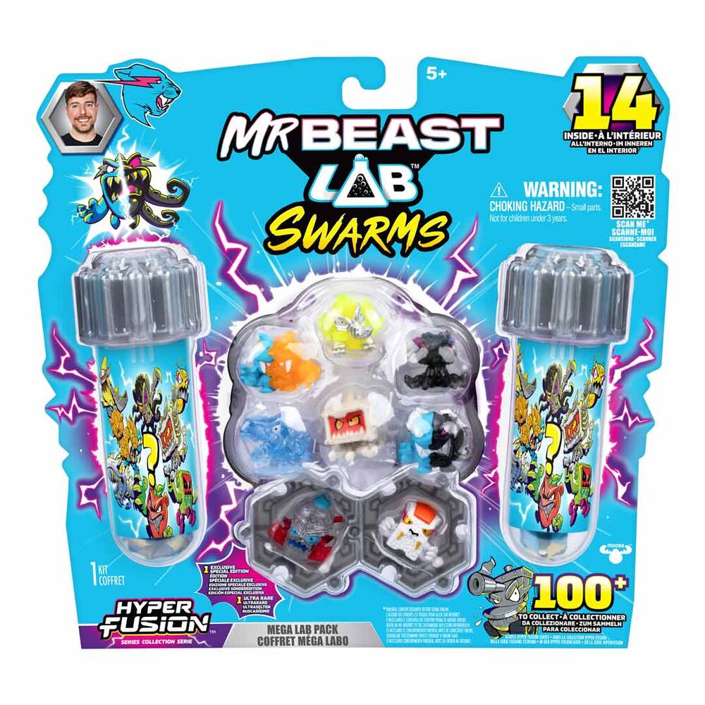 Imagen 1 - Figuras Mr Beast Lab Swarms Surtido