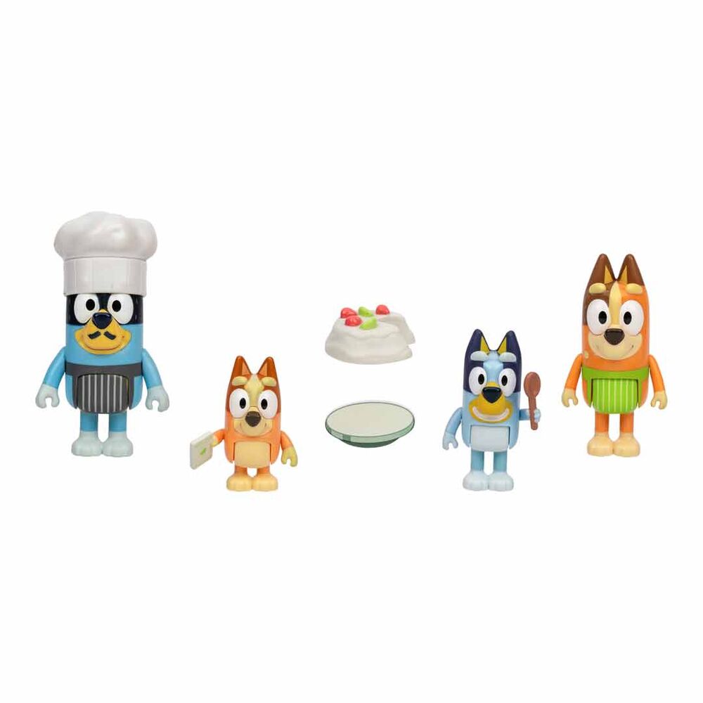 Imagen 2 - Blister 4 Figuras Lets Play Chet Bluey