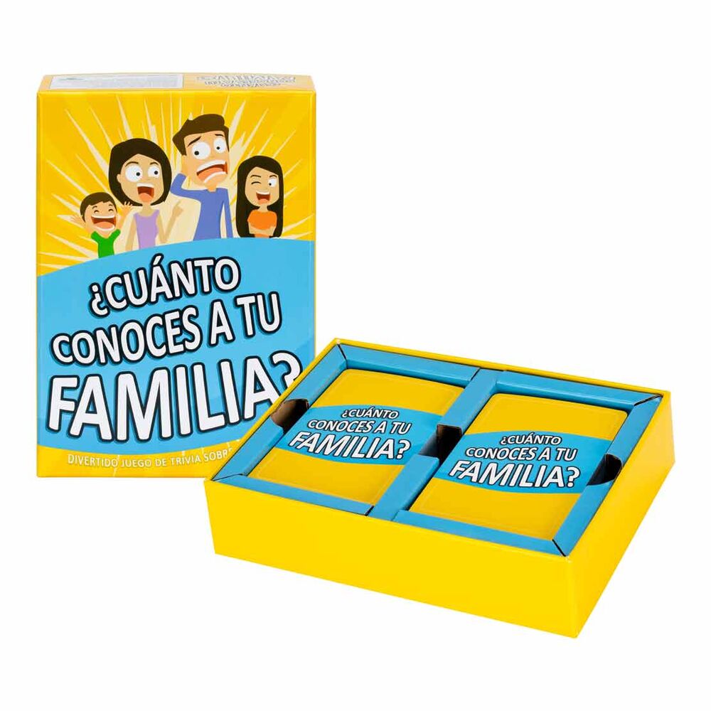 Imagen 1 - Juego De Mesa ¿Cuanto Conoces A Tu Familia? Español