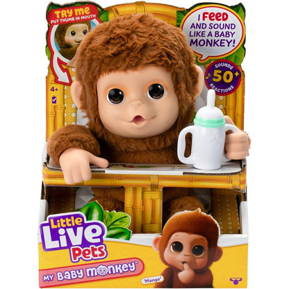 Imagen 1 - Mi Bebe Mono Little Live Pets